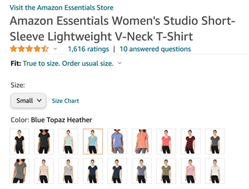 Amazon Variation Listing