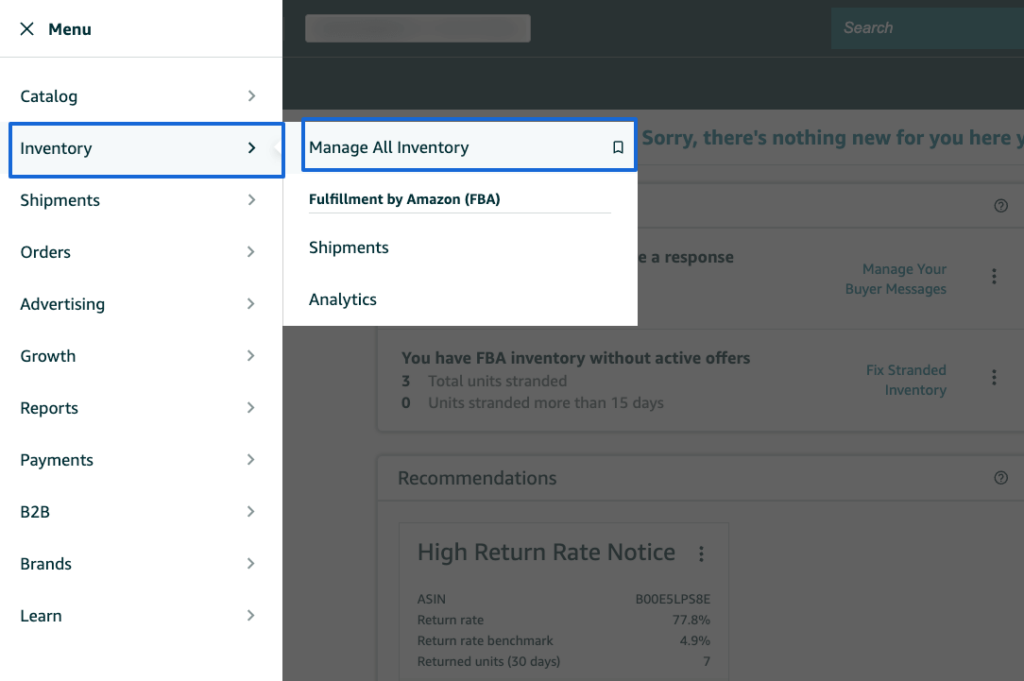 Manage all inventory on Amazon (1)